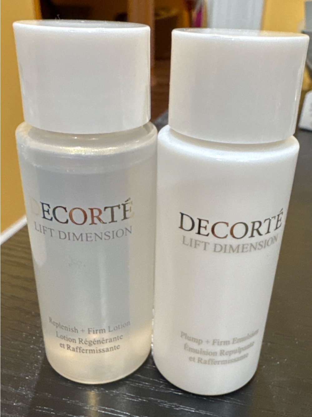 DECORTÉ Lift Dimension Skincare Duo luxury Japanese skincare travel size